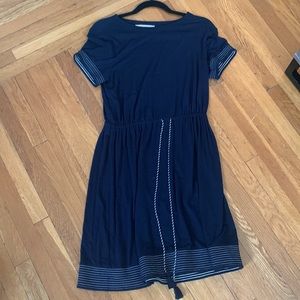 Loft navy dress